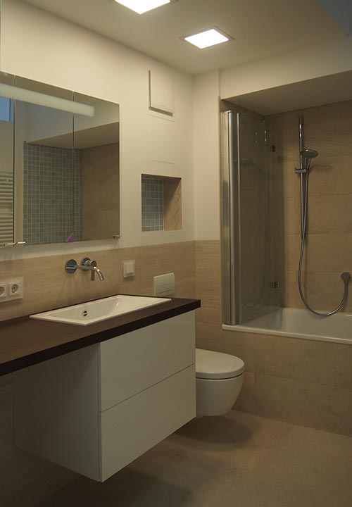 Das neue Badezimmer