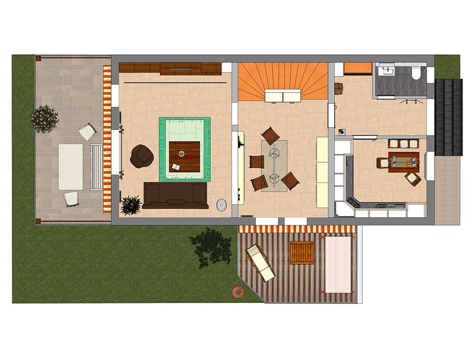 Grundriss Erdgeschoss